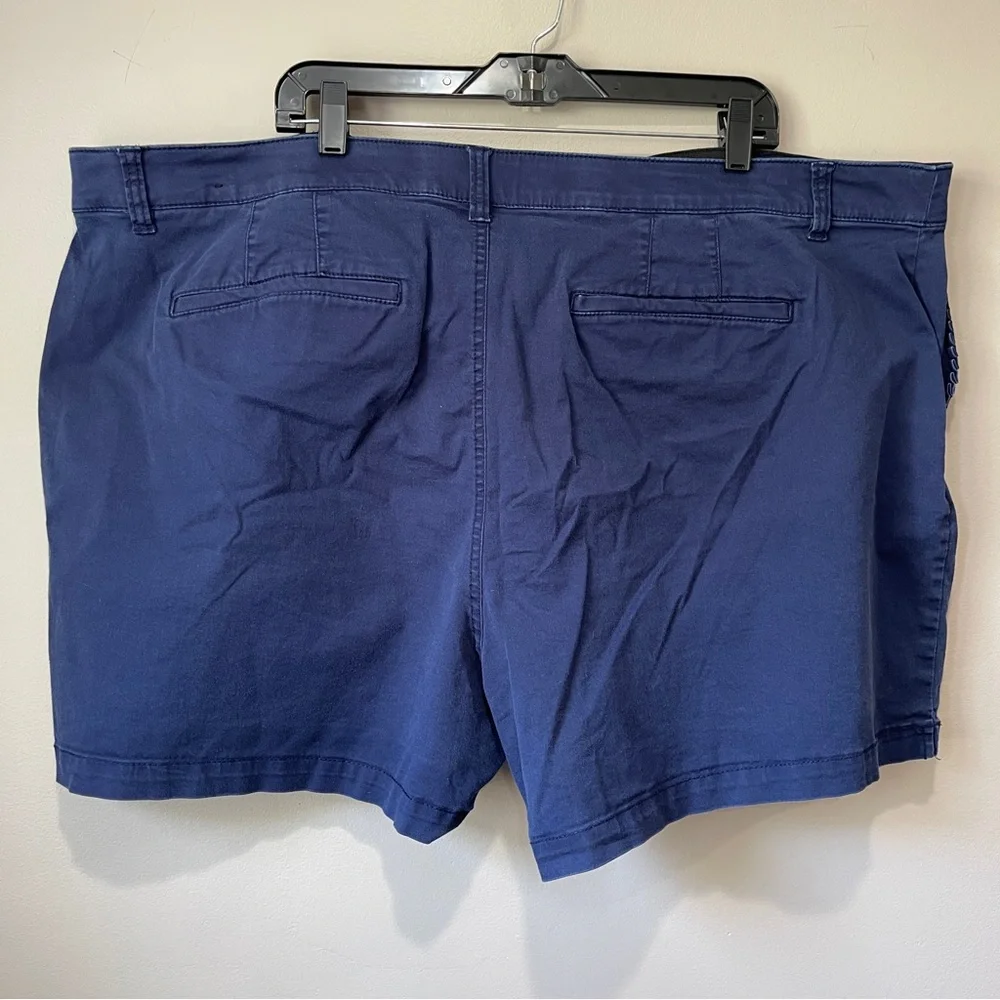 Lane Bryant Shorts Navy 5” Inseam - Picture 2 of 9